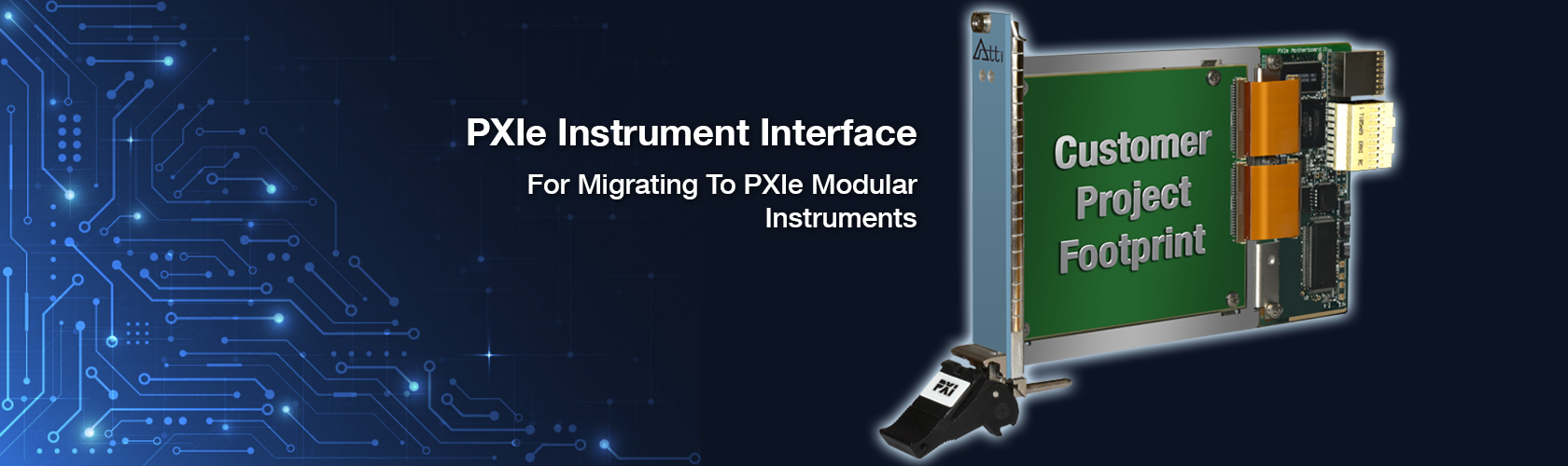 PXIe Instrument Interface
